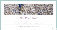 Desktop Screenshot of not-plain-jane.com